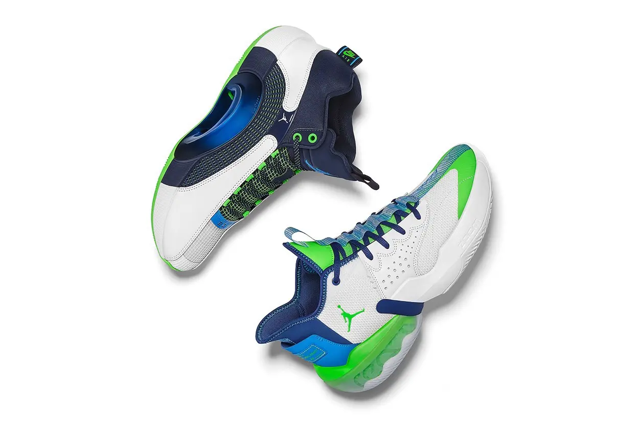 Thiết kế cực đẹp theo style “Team Colors" của Jordan Brand dành riêng cho cầu thủ bóng rổ Luka Dončić Thiết kế cực đẹp theo style “Team Colors" của Jordan Brand dành riêng cho cầu thủ bóng rổ Luka Dončić
