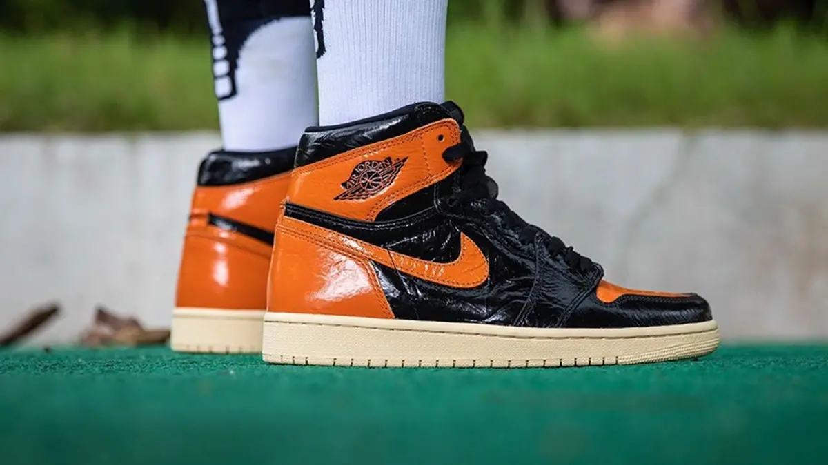 On-feet đôi Nike Jordan 1 Retro High 'Shattered Backboard' 3.0