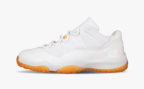 WMNS Air Jordan 11 Retro Low “Citrus” Phối màu:&nbsp;White/Citrus Code:&nbsp;833001-181 Ngày ra mắt:&nbsp;14/04/2001 Giá bán lẻ:&nbsp;115 USD