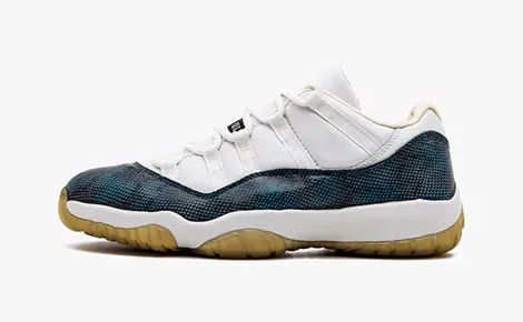 Air Jordan 11 Retro Low “Blue Snakeskin”