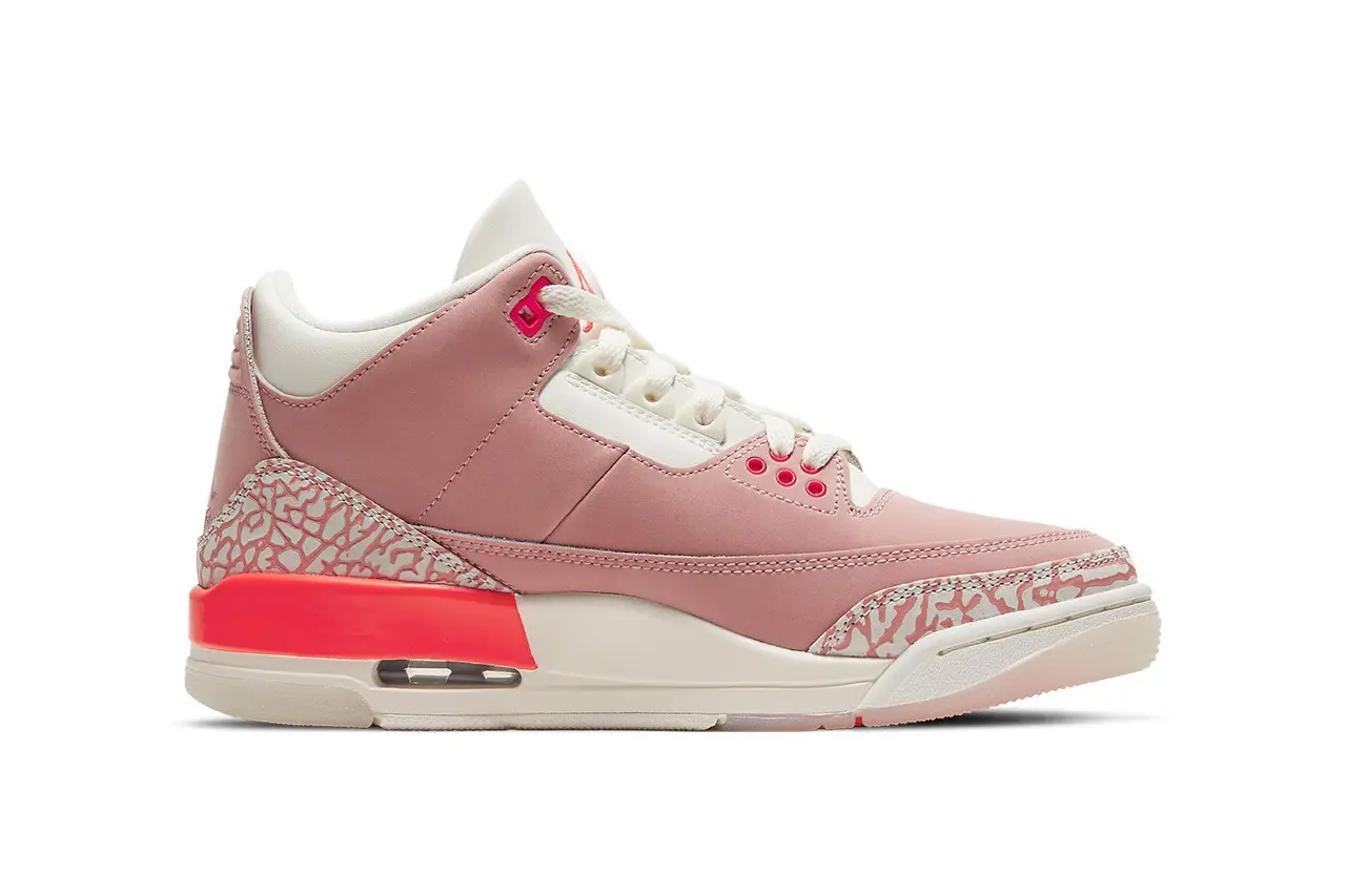 Air Jordan 3 "Rust Pink" cực đẹp đốn tim chị em từ cái nhìn đầu tiên