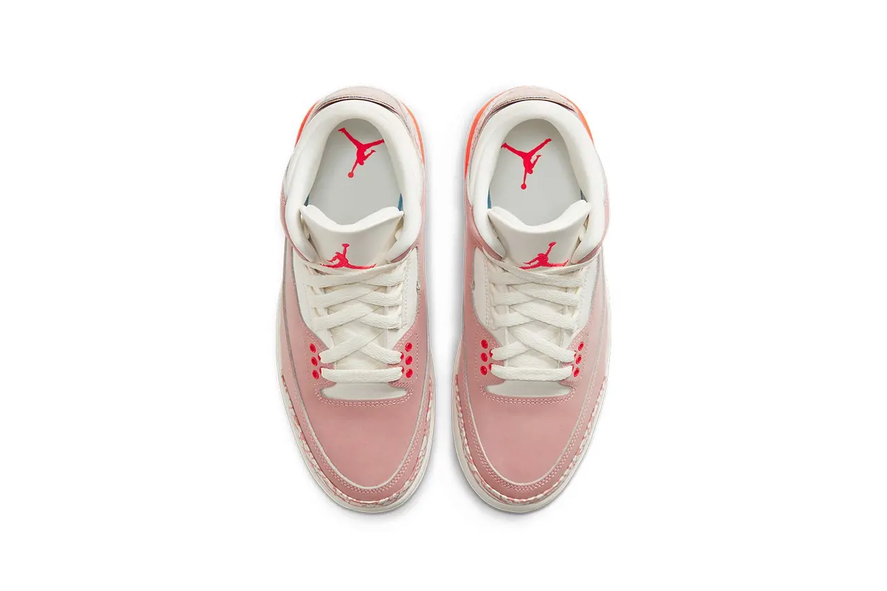 Air Jordan 3 "Rust Pink" cực đẹp đốn tim chị em từ cái nhìn đầu tiên
