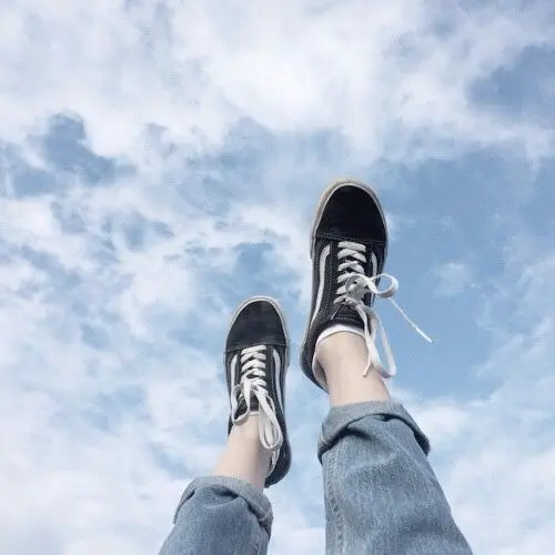 Vans với bầu trời old skool