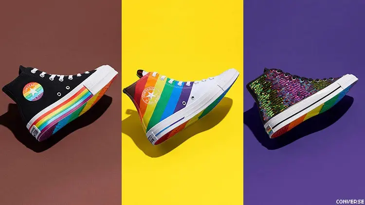 Converse trở lại với bộ sưu tập hoàn toàn mới chào đón Pride Month