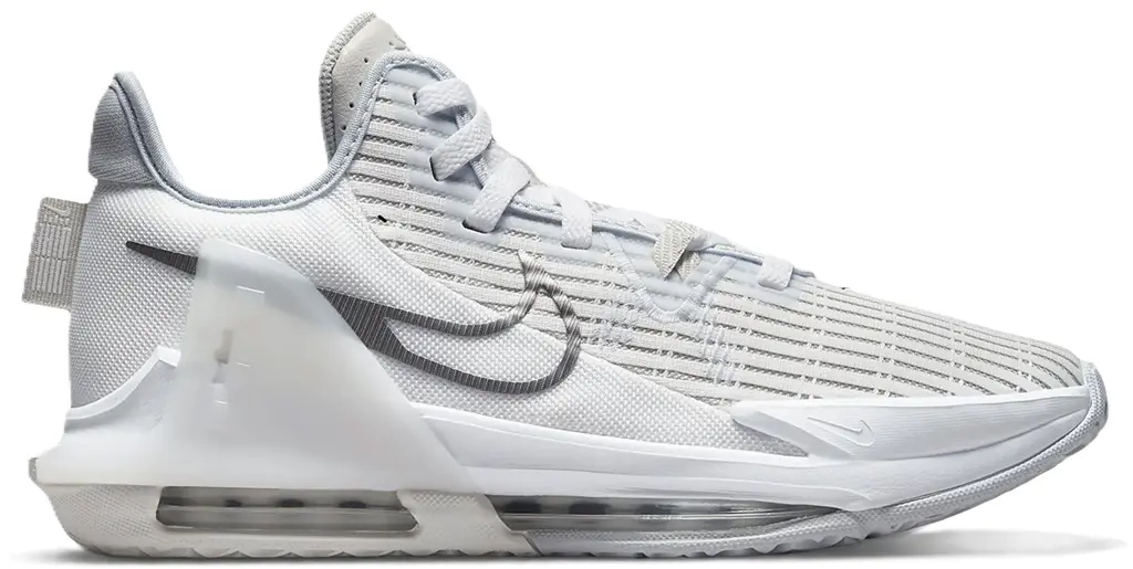 Giày Nike LeBron Witness 6 'White Metallic Pewter' CZ4052-102