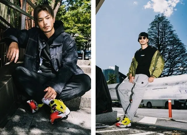 Hinh anh 1: Atmos x Reebok ra mat Instapump Fury "Citron Animal" voi mau sac tuoi sang va hoa tiet bao dom