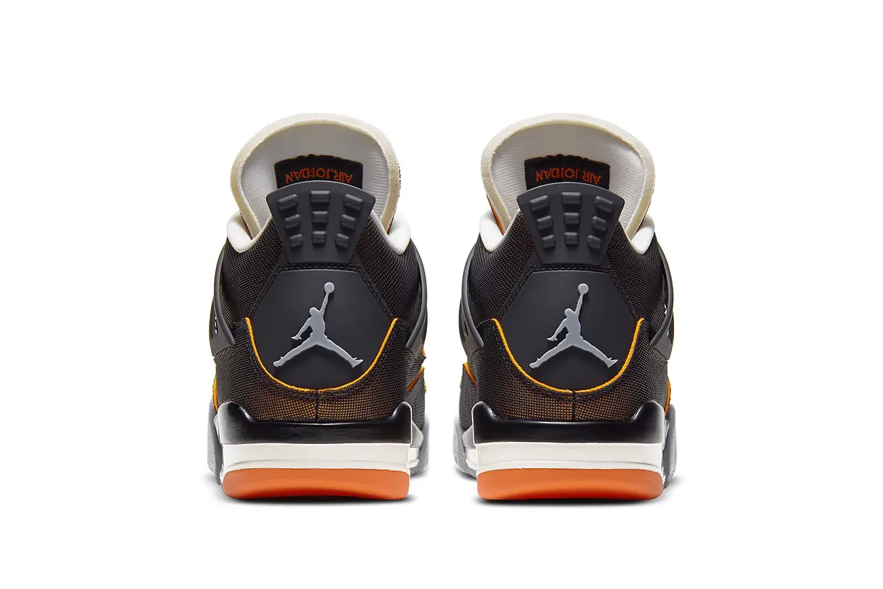 Air Jordan 4 "Starfish" tỏa sáng trên nền màu đen quen thuộc Air Jordan 4 "Starfish" tỏa sáng trên nền màu đen quen thuộc