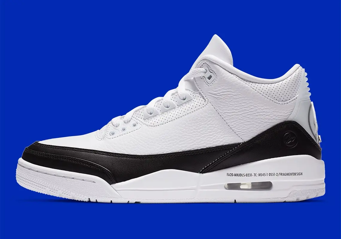 The fragment design x Air Jordan 3 rậm rịch ngày trở lại