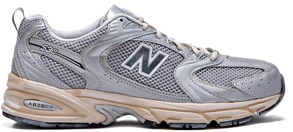 Giày New Balance 530 Vintage 'Metallic Silver' MR530VS