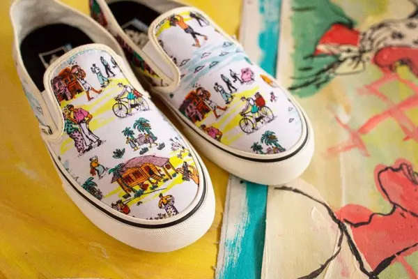 Sự Kết Hợp Mới Nhất Của Vans Với Họa Sĩ Kide Bahaeudin