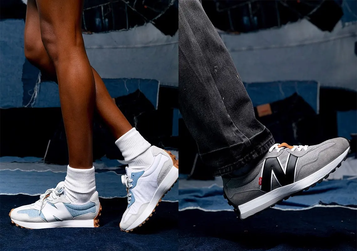 Hinh anh 2: New Balance 327 x Levi's - doi moi de buc pha