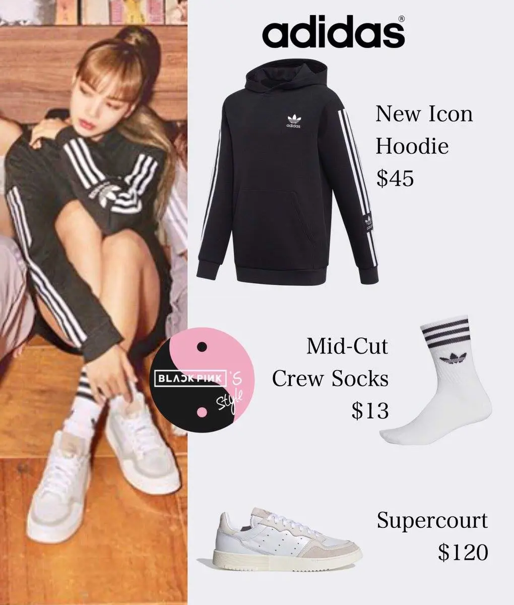 Hinh anh 4: Hoc tap Black Pink phoi do cung Supercourt that xinh!