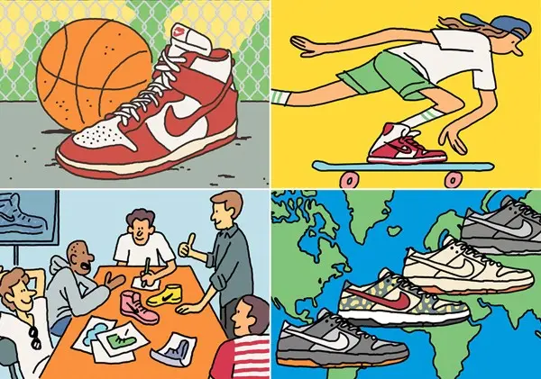 lich-su-phat-trien-day-gian-nan-cua-nike-sb-dunk