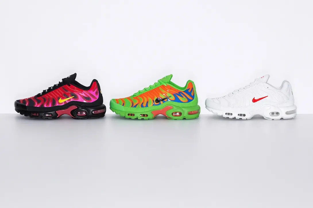 Hinh anh 1: Supreme x Nike Air Max Plus TN doi giay danh cho mua thu dong 2020