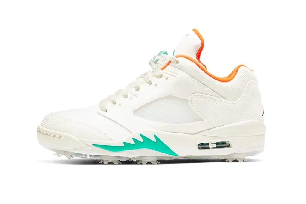 Air Jordan 5 Golf "Better Lucky Than Good" sẽ được phát hành trước giải Masters