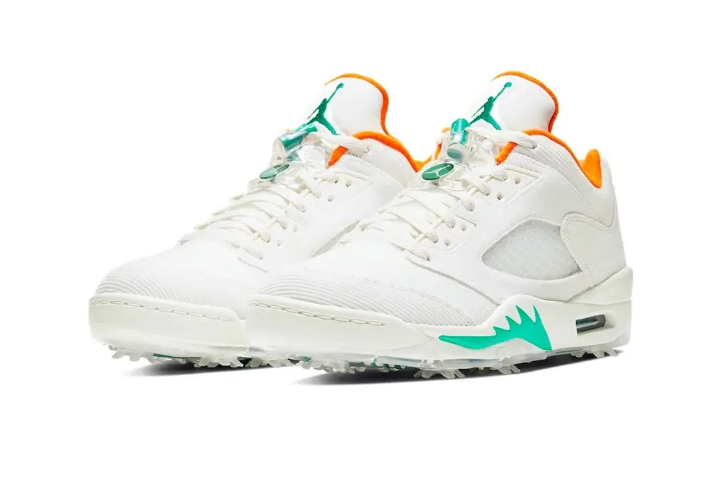 Air Jordan 5 Golf "Better Lucky Than Good" sẽ được phát hành trước giải Masters