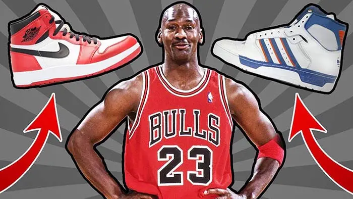 Adidas mất hàng tỷ đô chỉ vì Michael Jordan không đủ cao ?