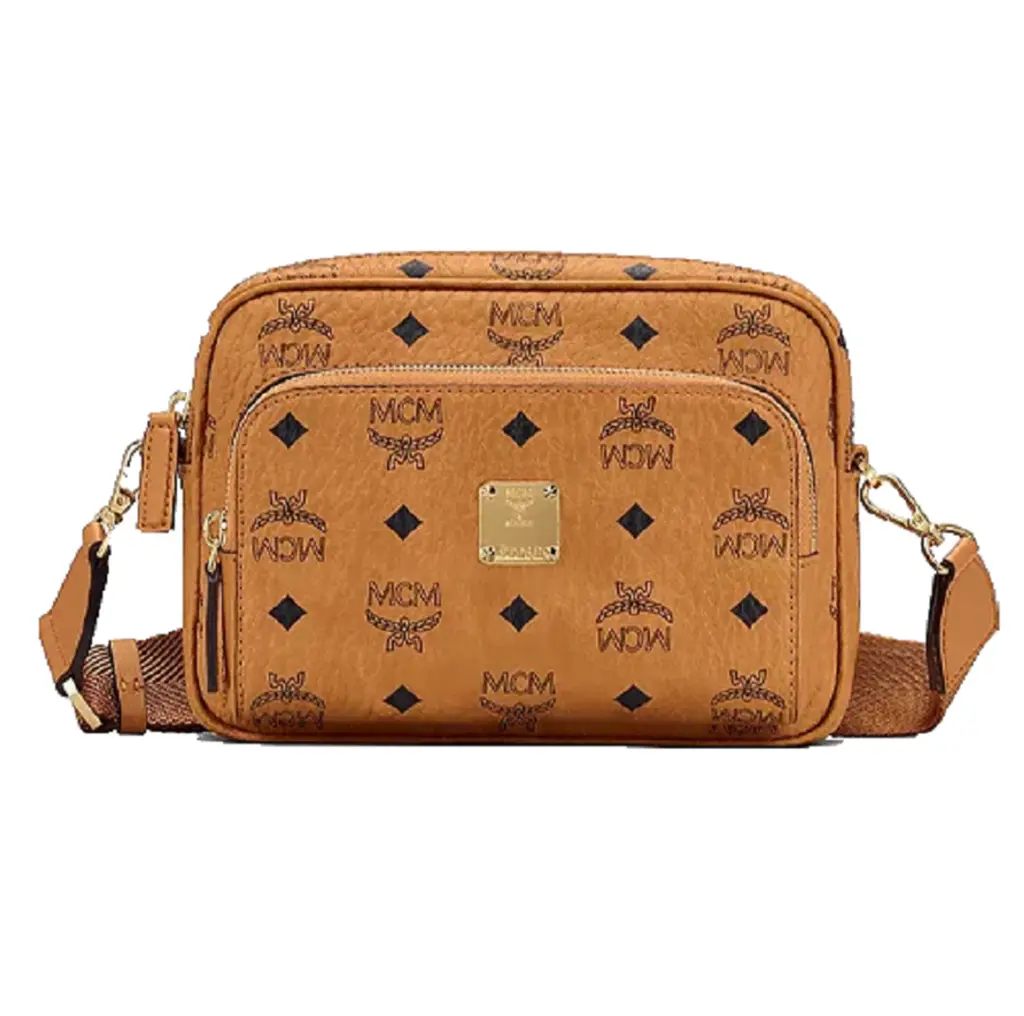 Túi MCM Small Klassik Crossbody In Visetos Cognac MMRAAKC02CO001