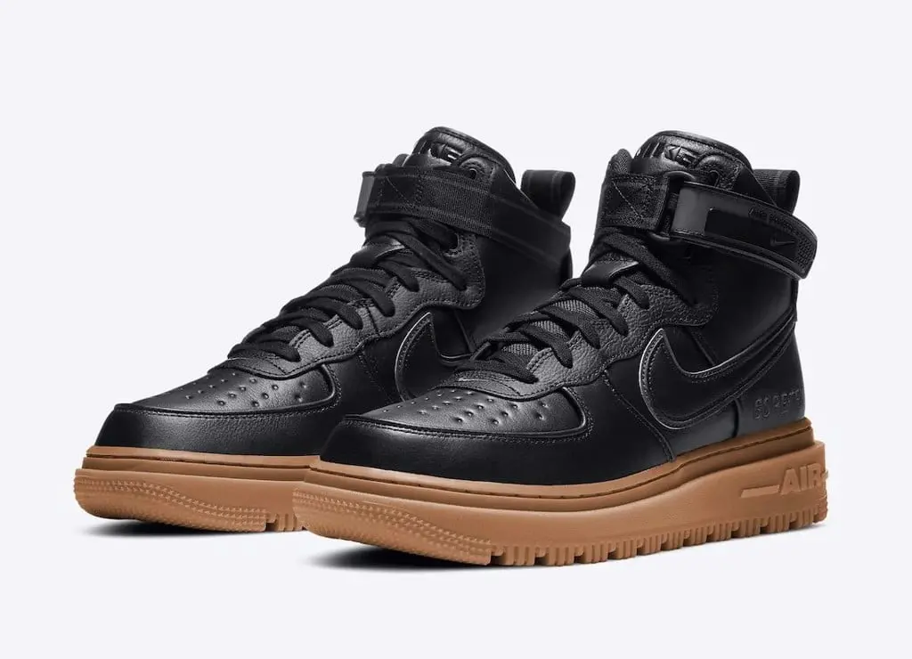 Nike đưa đế Gum nổi tiếng lên thiết kế Air Force 1 GORE-TEX Boot Hinh anh 1: Nike dua de Gum noi tieng len thiet ke Air Force 1 GORE-TEX Boot