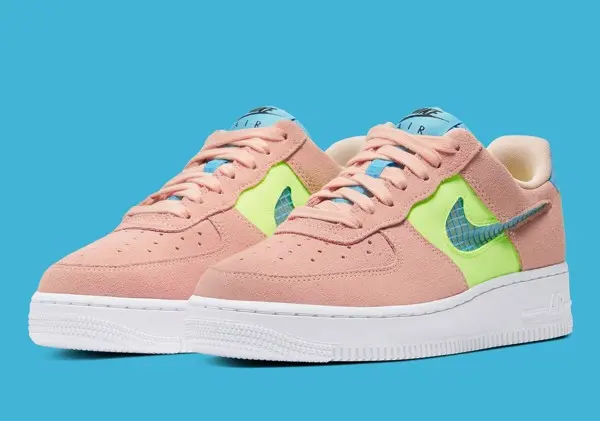 Nike Air Force 1 Low Washed Coral Ghost Green - món quà dành cho mùa du lịch