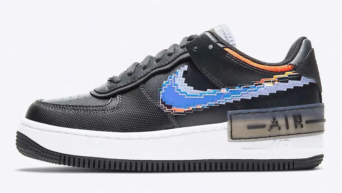 Nike Air Force 1 Shadow ‘8-Bit’ trở lại với nhiều biến đổi trên thiết kế huyền thoại