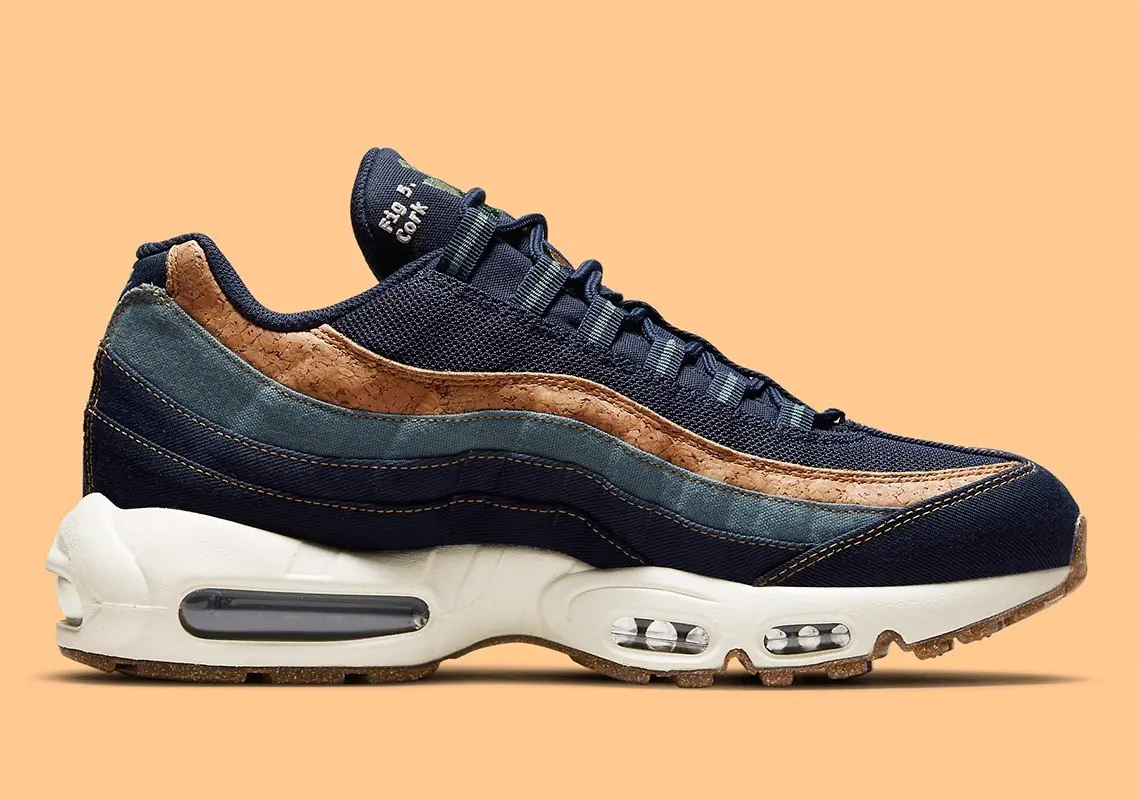 Hinh anh 1: Nike Air Max 95 “Cork" - doi giay lam tu nut ban?