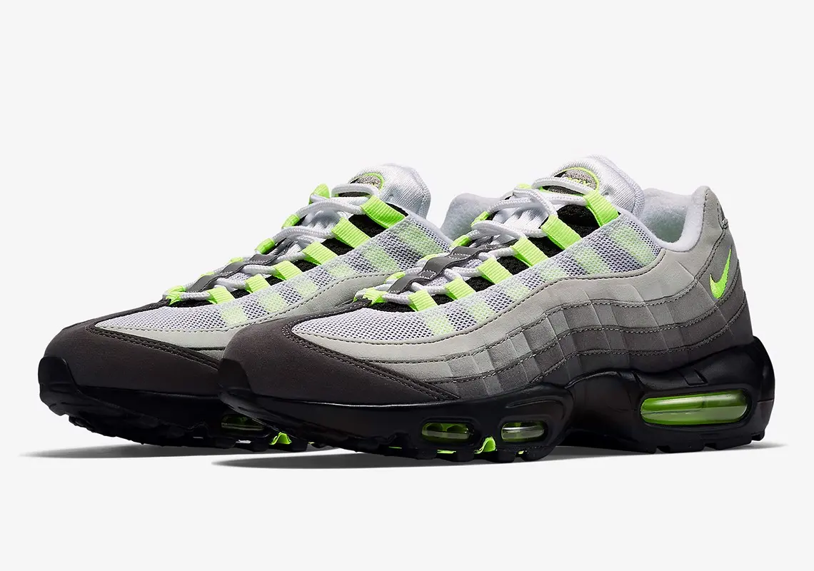 Nike Air Max 95 OG “Neon” - Phiên bản 2020 sẽ Restock mùa thu này