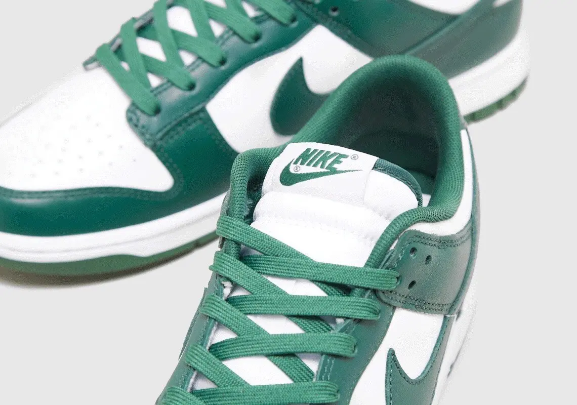 Hinh anh 1: Nike Dunk Low se phat hanh trong phoi mau co dien "Team Green"