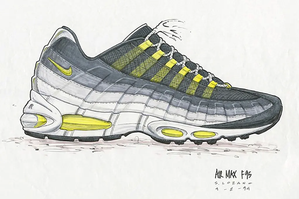 Nike Air Max 95 cùng lịch sự phía sau một thiết kế huyền thoại Hinh anh 1: Nike Air Max 95 cung lich su phia sau mot thiet ke huyen thoai