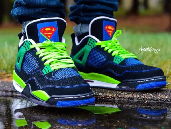 Đôi giày 3000$ Air Jordan 4 "Superman" có phải là phiên bản Doernbecher đẹp nhất? (phần 1)