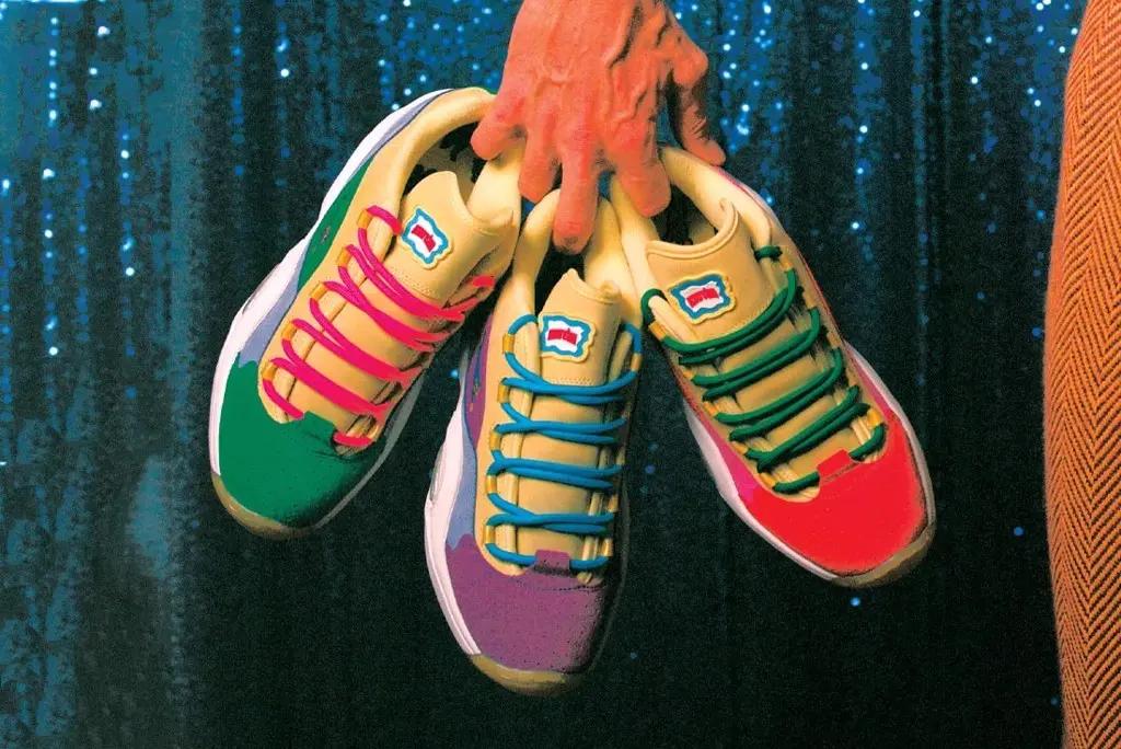 Running Dog on Icecream-Flavoured Reebok Question Lows