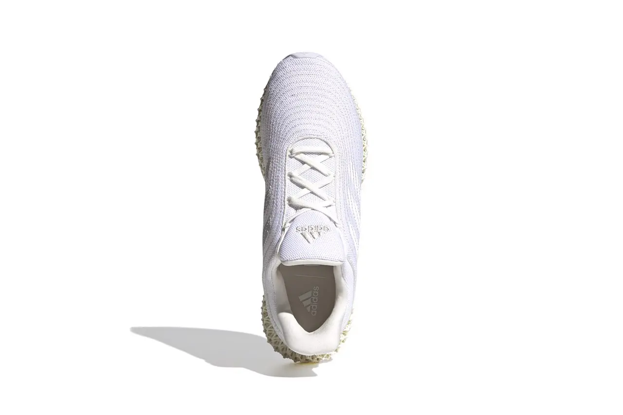 adidas 4D Parley "Cream White/Aluminium"-Nét chấm phá của tương lai