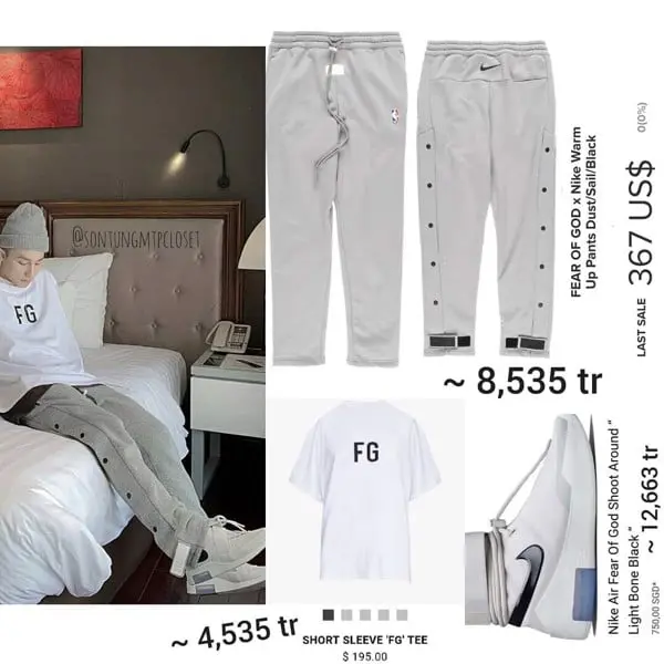 Sơn Tùng M-TP đã từng sở hữu những đôi Sneaker nào?
