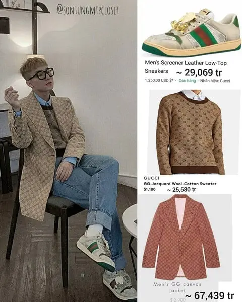 Sơn Tùng M-TP đã từng sở hữu những đôi Sneaker nào?