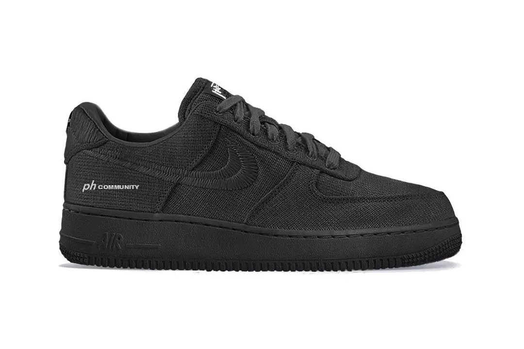 Stüssy &amp; Nike Air Force 1 cuối cùng cũng có lịch phát hành cụ thể