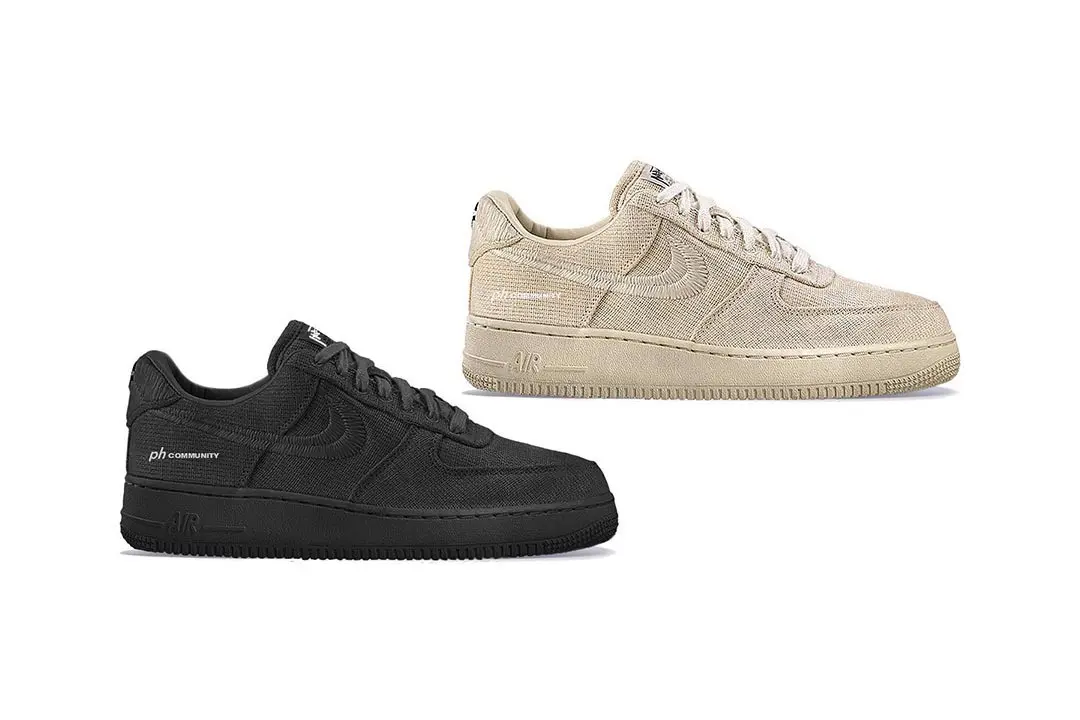 Stüssy &amp; Nike Air Force 1 cuối cùng cũng có lịch phát hành cụ thể