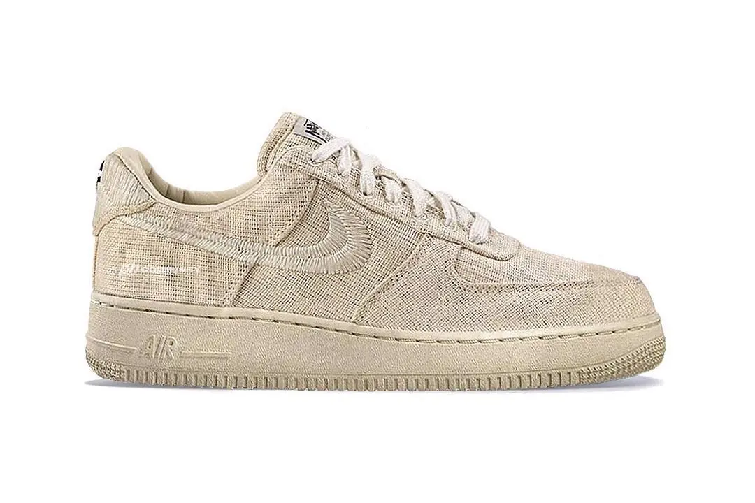 Stüssy &amp; Nike Air Force 1 cuối cùng cũng có lịch phát hành cụ thể