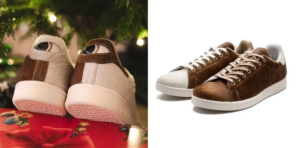 Thiết kế 'Quái vật Giáng sinh' Gremlins đầy cảm hứng trên adidas Stan Smith