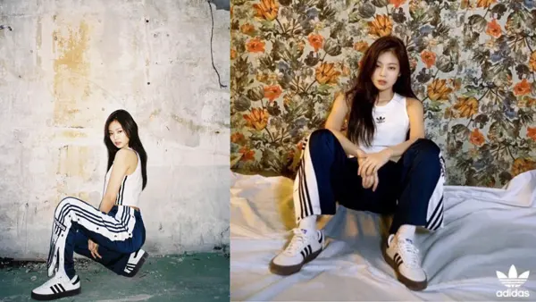 Gợi ý phối đồ cùng giày Adidas cho ngày hè sành điệu như Jennie BLACKPINK