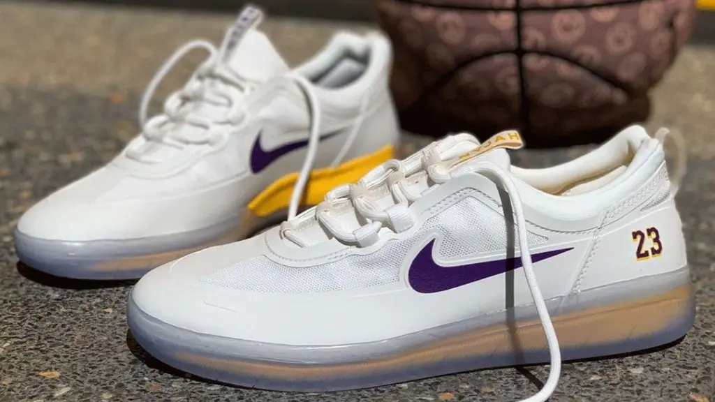 Hé lộ những hình ảnh cực cháy đầu tiên của Nike SB Nyjah 2 “Lakers”