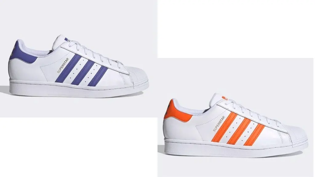 Adidas Superstar thỏa mãn người hâm mộ NBA với hai phối màu lấy cảm hứng từ hai đội bóng rổ hàng đầu