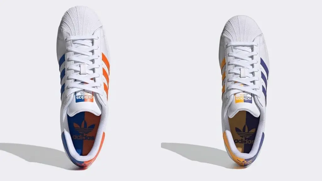 Adidas Superstar thỏa mãn người hâm mộ NBA với hai phối màu lấy cảm hứng từ hai đội bóng rổ hàng đầu
