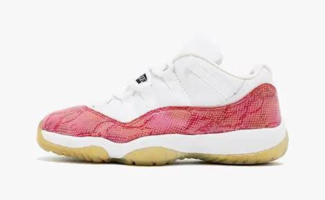 WMNS Air Jordan 11 Retro Low “Pink Snakeskin” Phối màu:&nbsp;White/Black-Pink Code:&nbsp;833003-103