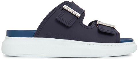 Dép Alexander Mcqueen Hybrid Slide 'Navy' 663563-W4Q56-4636