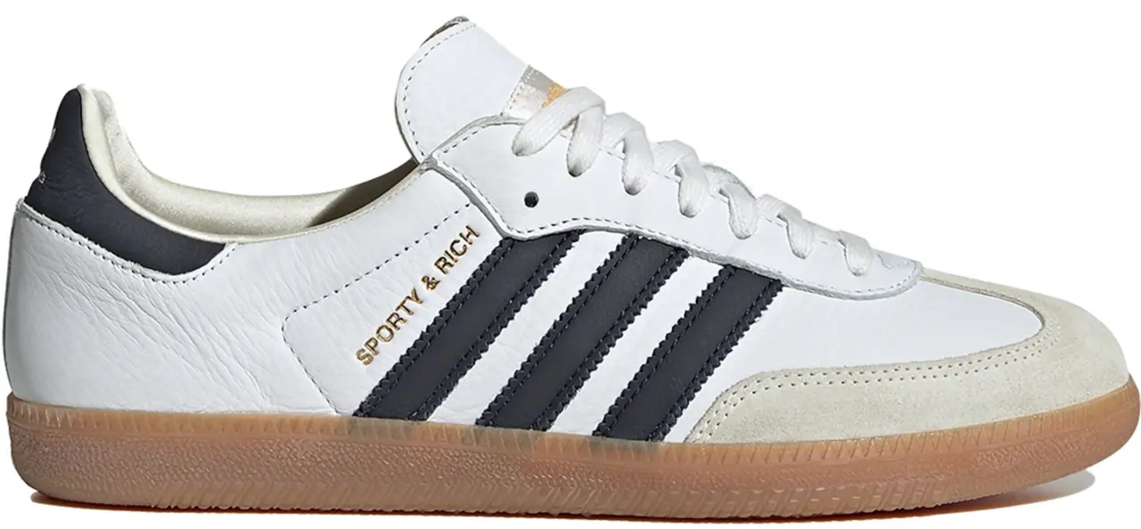 Giày Adidas x Sporty &amp; Rich Samba OG 'Cloud White' HP3354