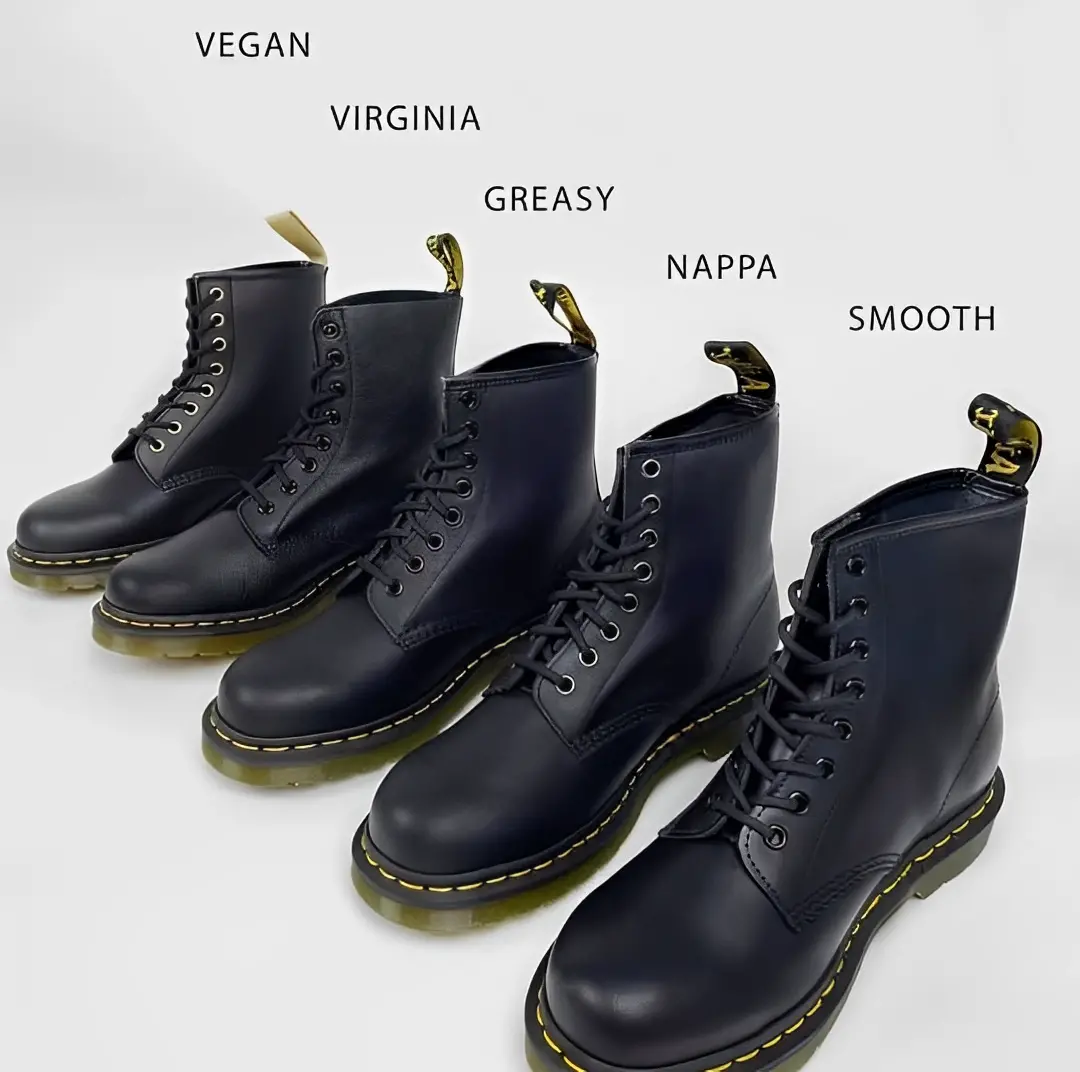 Hinh anh 1: Tat ca nhung dieu ban can biet ve chat lieu da cua giay Dr. Martens