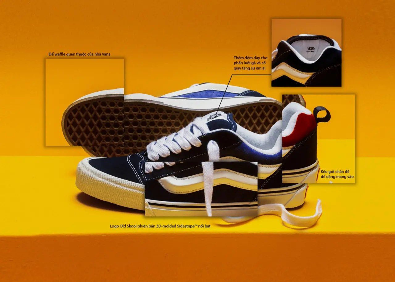 Vans Knu Skool và Vans Old Skool: Khám phá những khác biệt