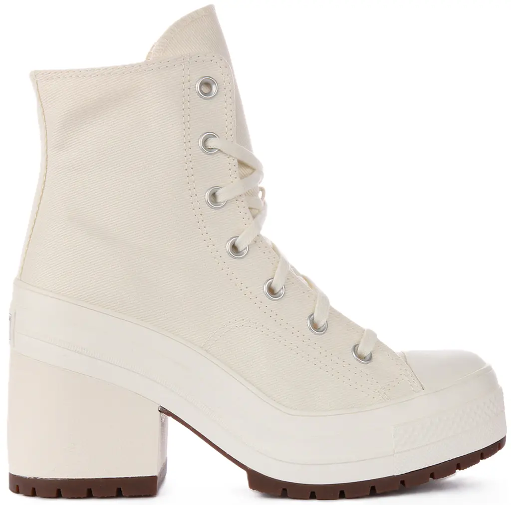 Giày Converse Chuck 70 High De Luxe Heel 'Egret' A05348C