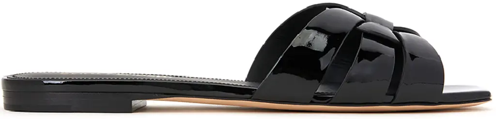 Dép Saint Laurent Nuffier Tribute 'Black' 571952-B8I00-1000