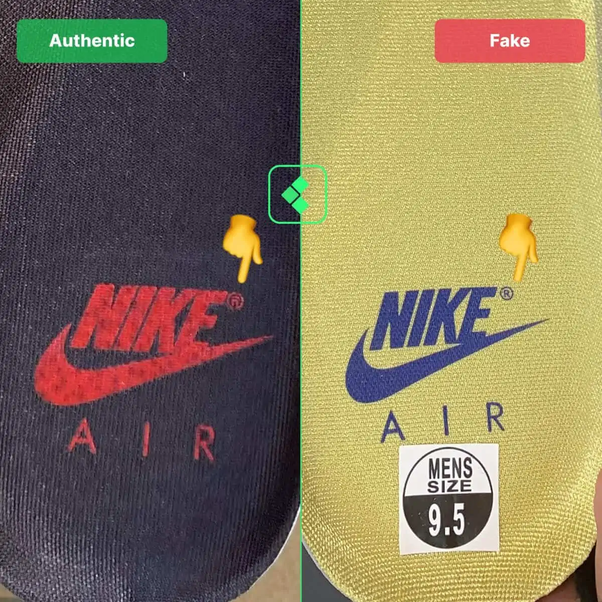 Hinh anh 6: Vai meo giup ban phan biet Travis Scott Air Max 1 real va fake